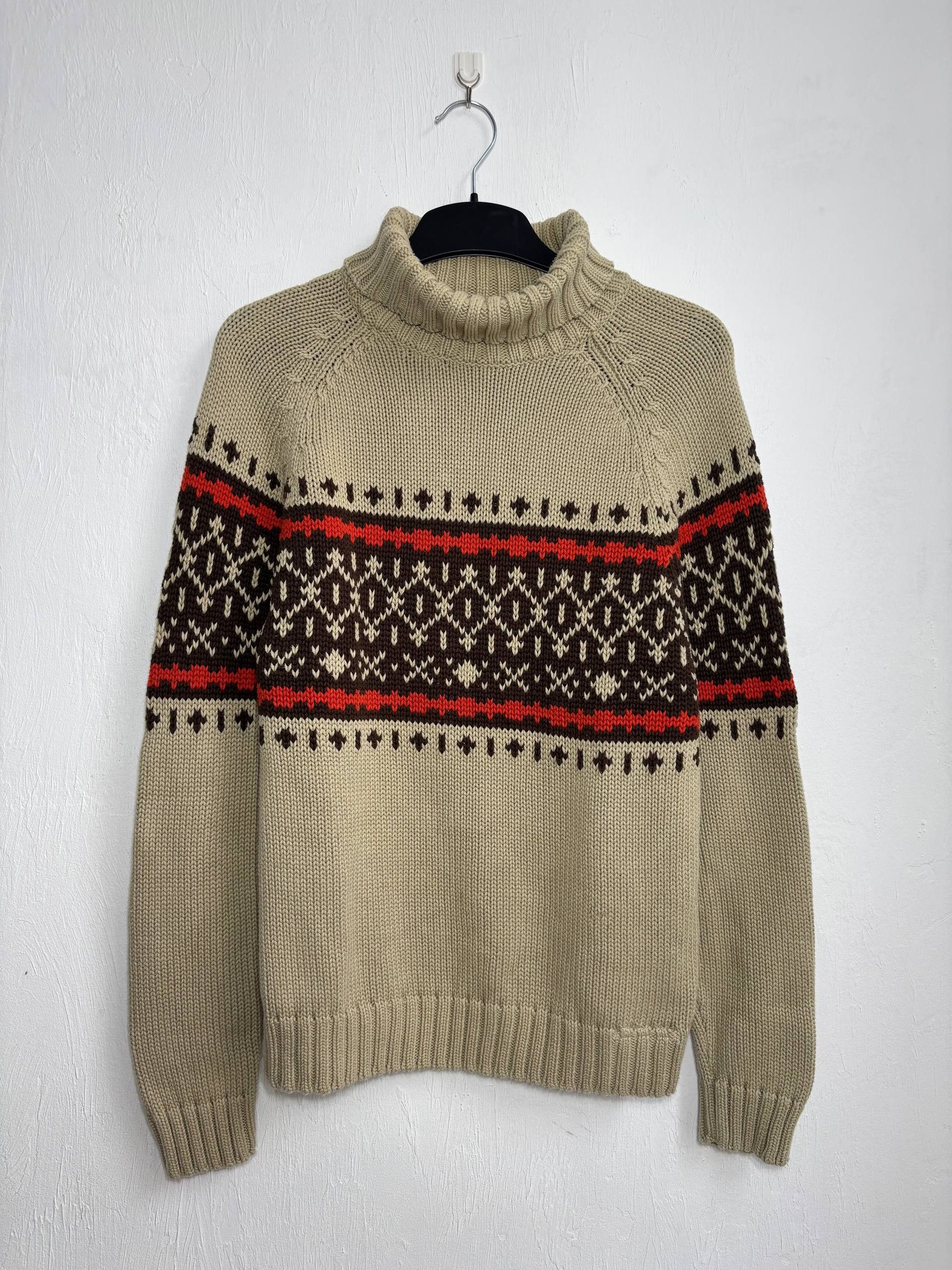Polo Ralph Lauren Polo Ralph Lauren Nordic Aztek Vintage Knit Sweater Men's M Size US M / EU 48-50 / 2 - 3 Thumbnail
