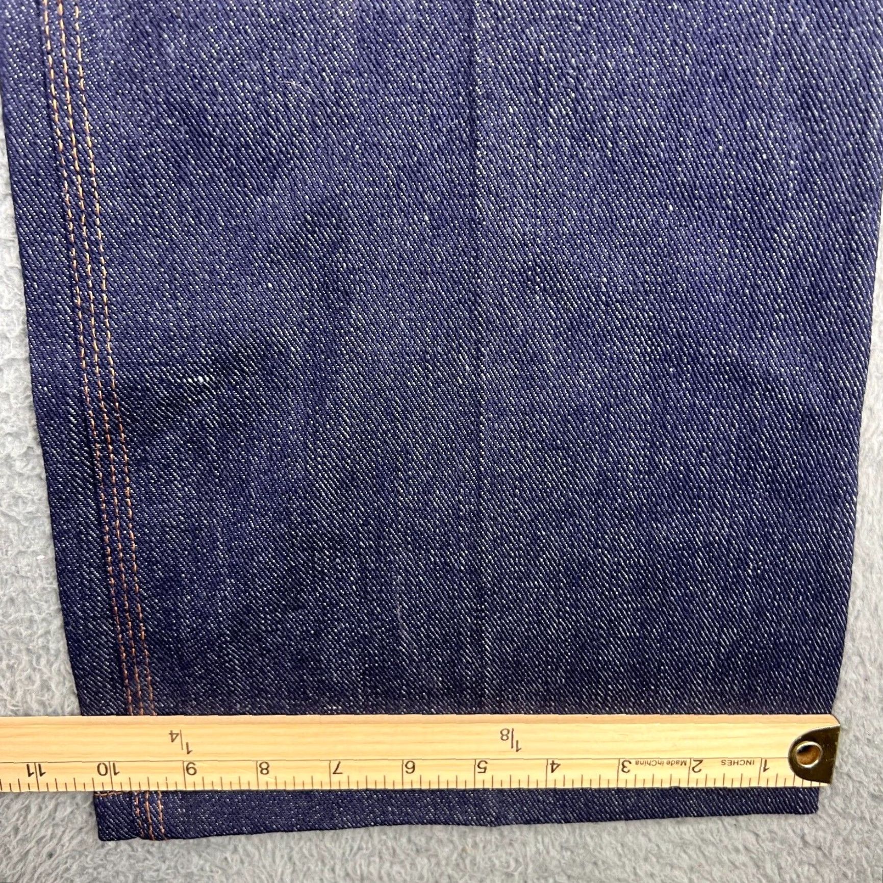 Vintage Vintage Kmart Men’s 70s Western Flare Jeans 38x31 Blue Rockabilly 100% Cotton Size US 38 / EU 54 - 2 Thumbnail