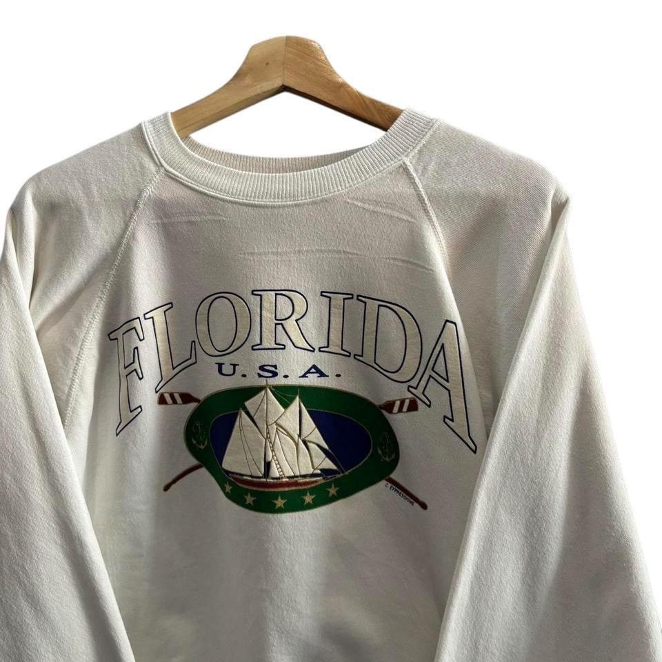 Vintage Vintage Florida sweatshirt size: L Size US L / EU 52-54 / 3 - 3 Thumbnail