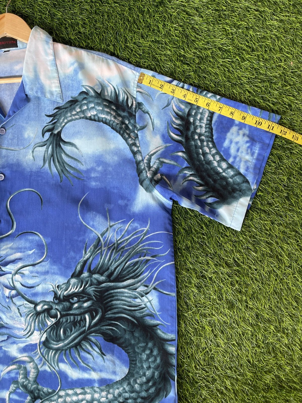The Unbranded Brand Very Rare🔥Vintage Japanese Dragon Shirt XXL Size US XXL / EU 58 / 5 - 14 Thumbnail