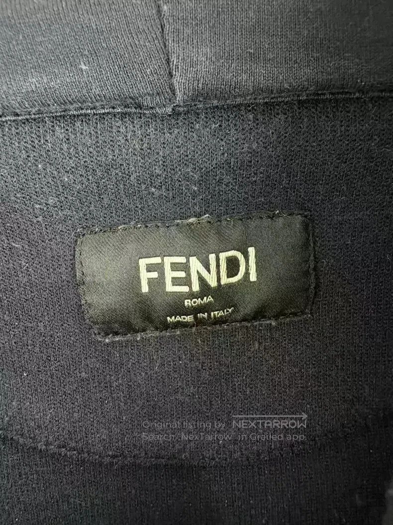 Fendi Fendi Double F logo hooded sweatshirt Size US S / EU 44-46 / 1 - 4 Thumbnail