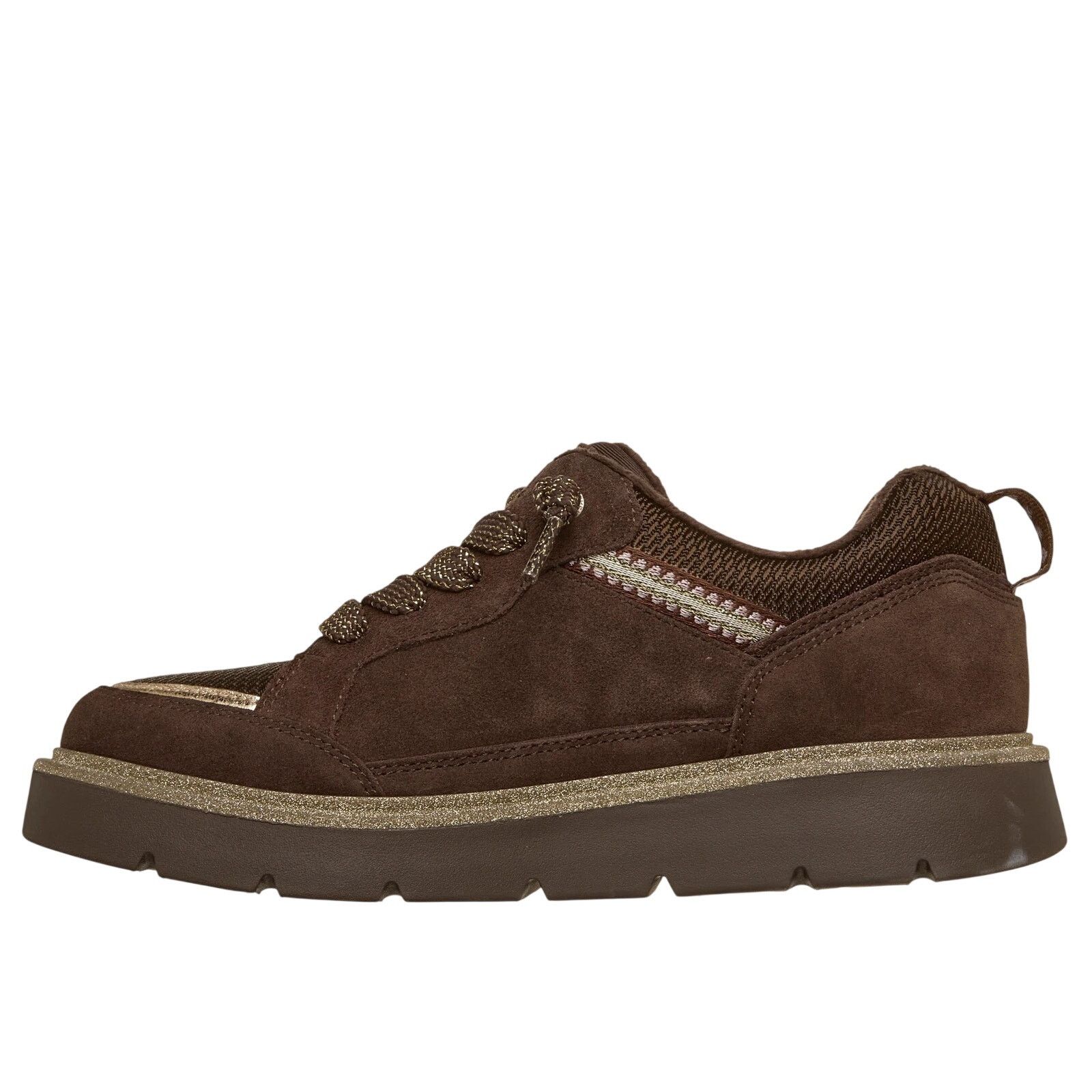 SKECHERS Skechers Street Hiker Glimmer Brown Boot Size 9.5W - New Size US 9.5 / IT 39.5 - 4 Thumbnail