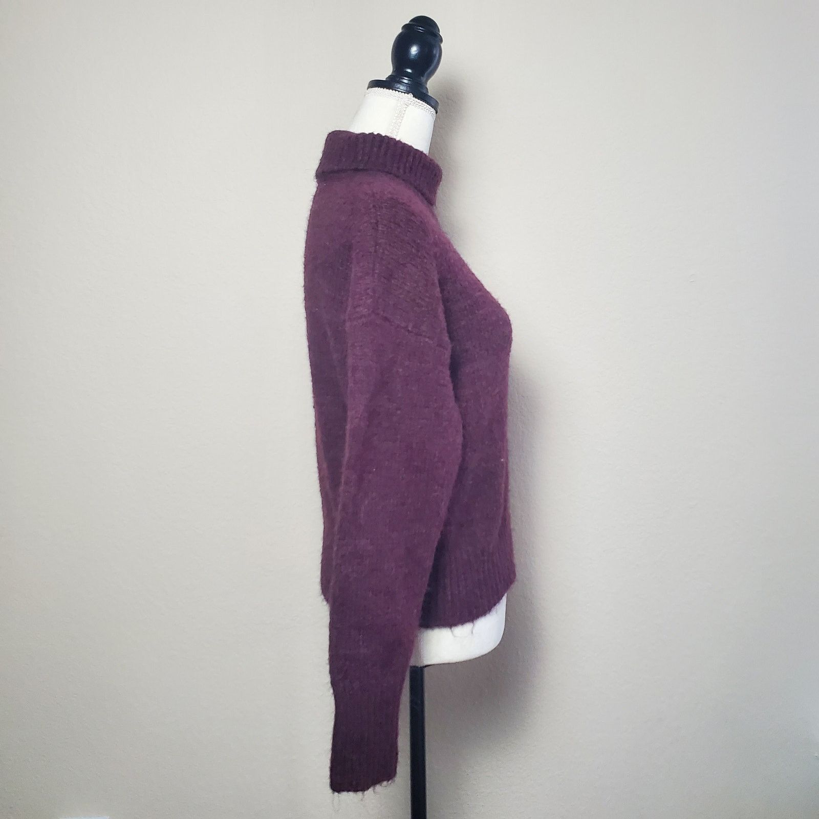 Other Lulus Burgundy Knit Sweater Small Size S / US 4 / IT 40 - 4 Thumbnail