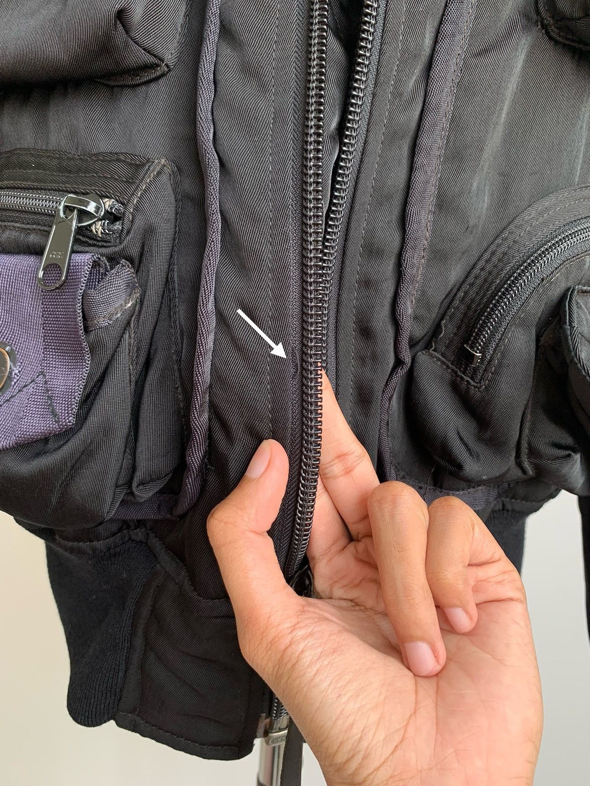 Issey Miyake AW1996 Issey Miyake Men Parachute Cargo Jacket Size US M / EU 48-50 / 2 - 16 Thumbnail
