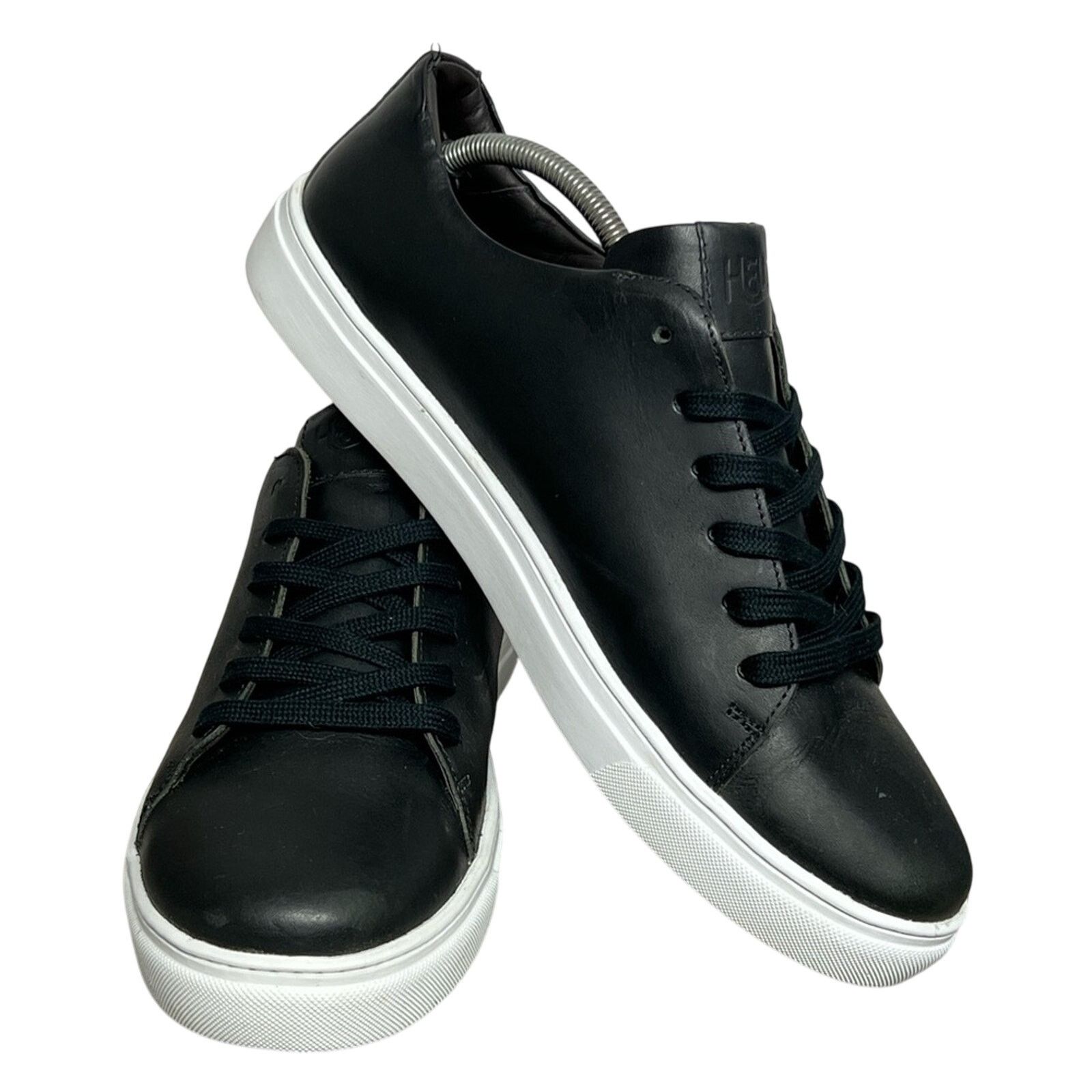 HELM Helm Xander Size 11M Black Leather Shoes Brazil WORN TWICE Size US 11 / EU 44 - 3 Thumbnail