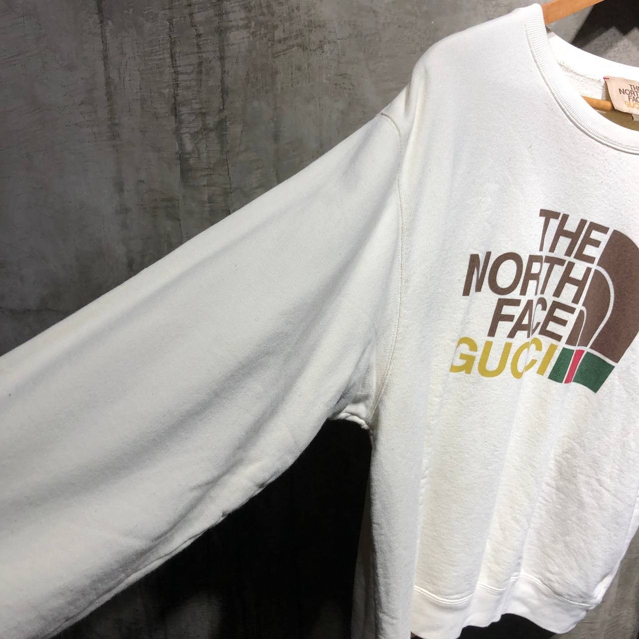 Gucci × The North Face Gucci X The North Face Logo Sweatshirt Size US XXL / EU 58 / 5 - 4 Thumbnail