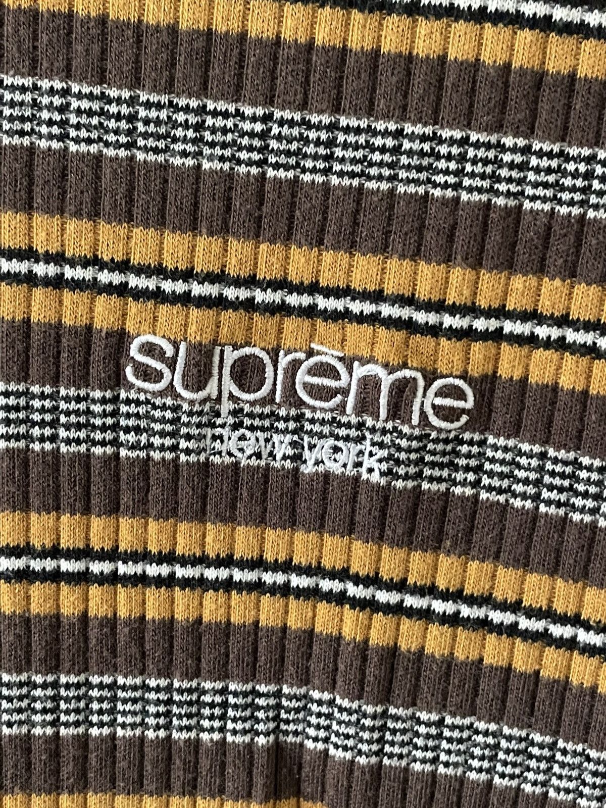 Supreme Supreme Raised Stripe Long Sleeve T-Shirt Size US M / EU 48-50 / 2 - 2 Thumbnail