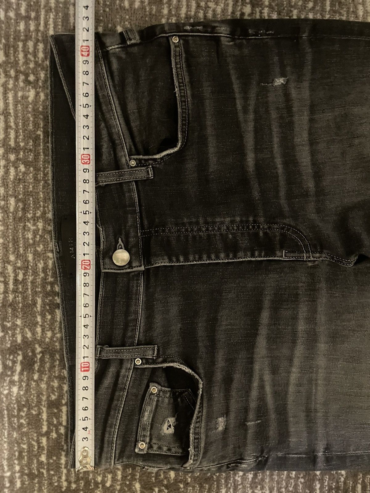 Amiri Amiri Grey Stack Denim 34 Size US 34 / EU 50 - 6 Thumbnail
