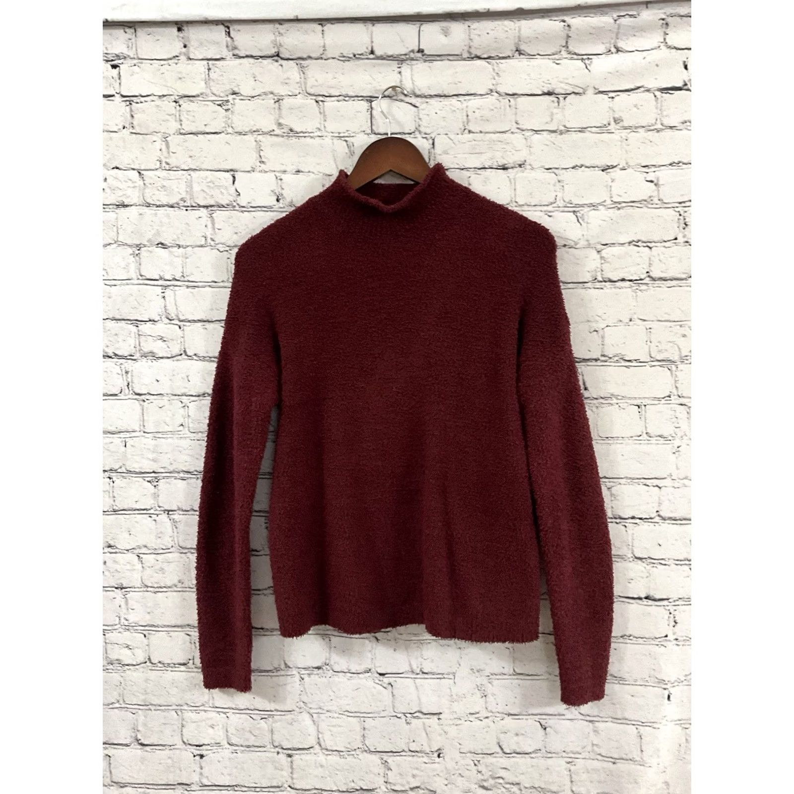 Vintage Natural Reflections Turtleneck Pullover Sweater Women S Rose Reflective 90s Nature Casual Pullover Size S / US 4 / IT 40 - 2 Thumbnail