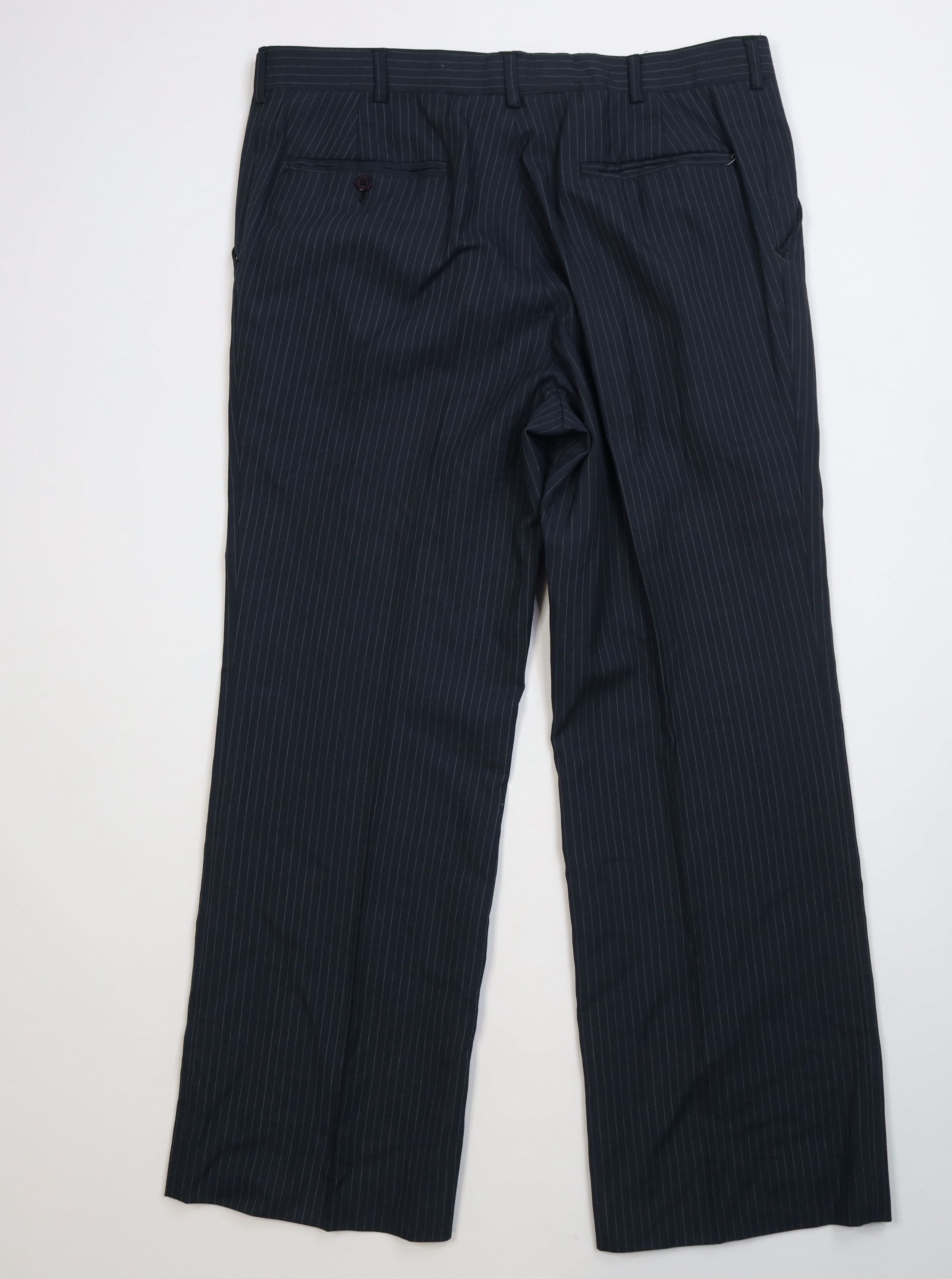 Vintage 70s Streetwear Knit Striped Wide Leg Chino Pants USA
