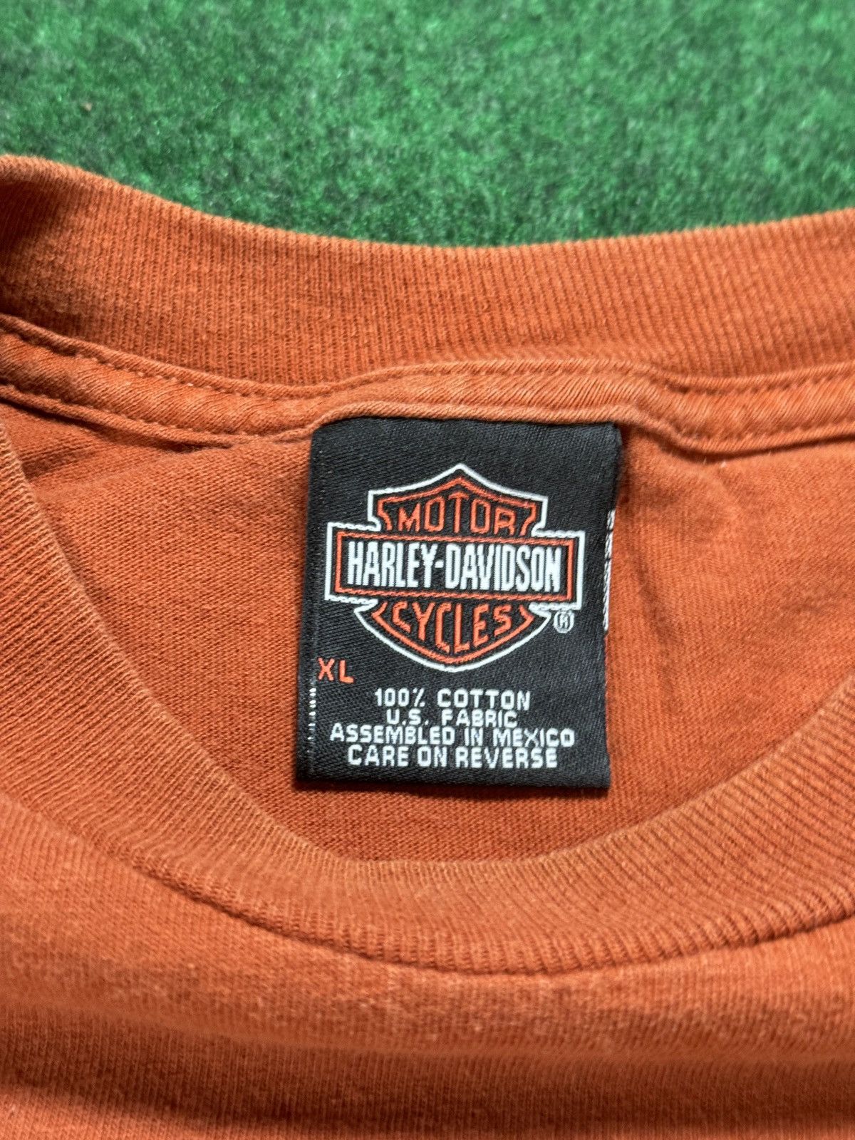 Harley Davidson Y2K Harley Davidson Motorcycles Spell Out Biker T Shirt Size US XL / EU 56 / 4 - 4 Thumbnail