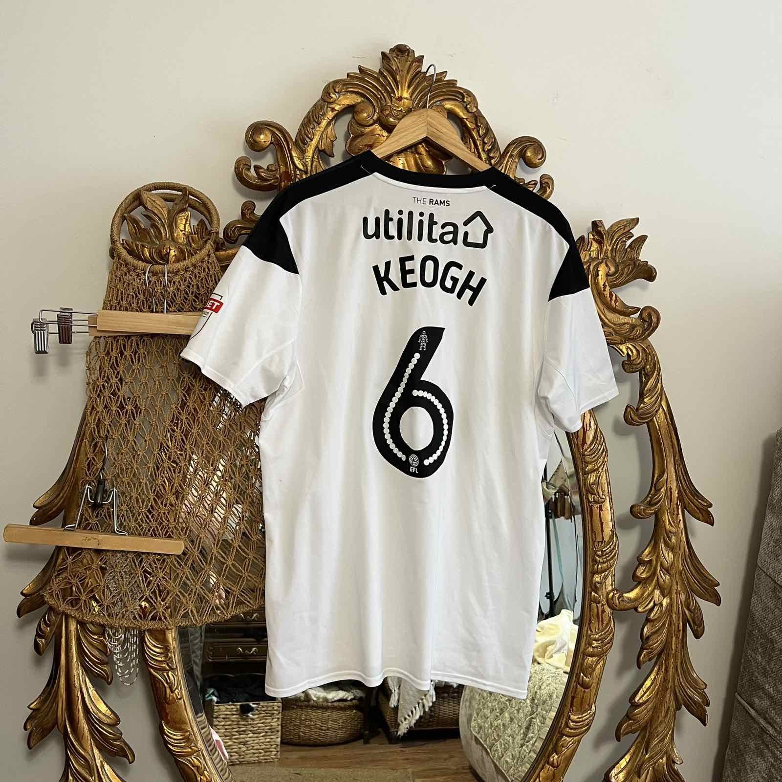 Umbro Umbro Derby County Home Kit #6 Keogh Soccer Jersey Sz XL Size US XL / EU 56 / 4 - 1 Thumbnail