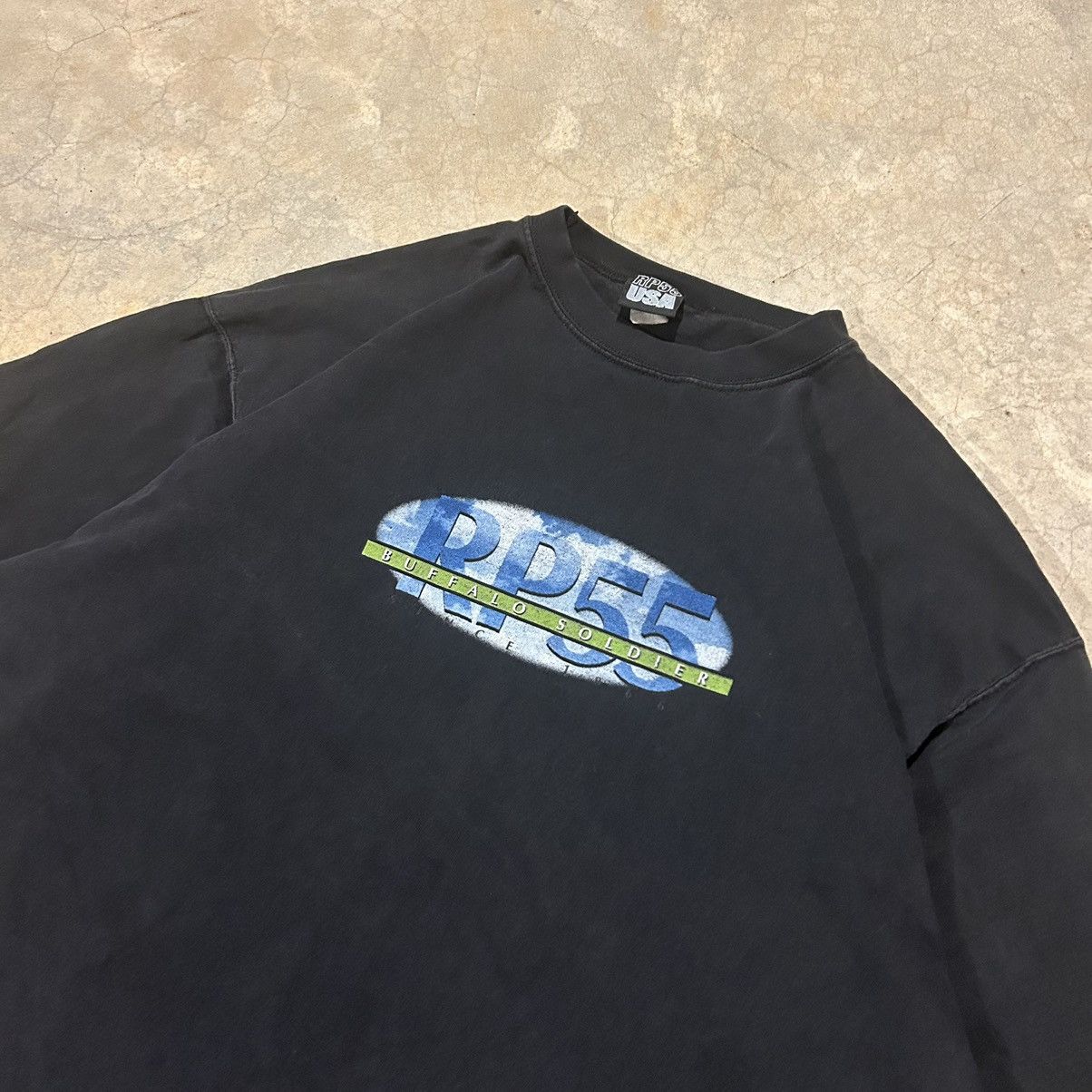 Southpole × Vintage Crazy Vintage 90s RP55 Buffalo Solider Tee Hiphop Skater Size US XXL / EU 58 / 5 - 6 Thumbnail
