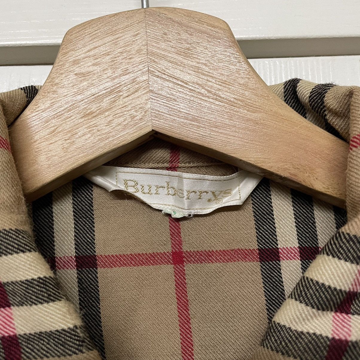 Burberry × Designer × Vintage Vintage Burberrys Nova Check Shirt Size S / US 4 / IT 40 - 4 Thumbnail