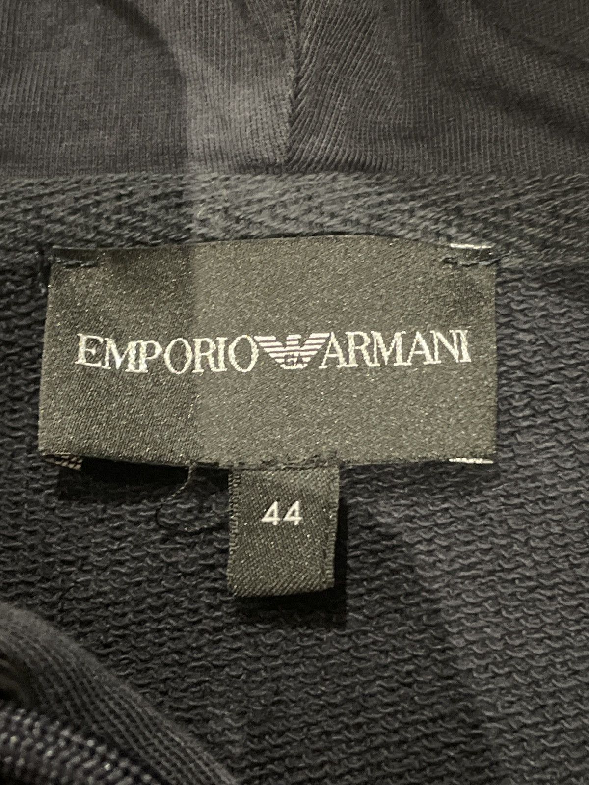 Emporio Armani Streetwear minimalistic zip up hoodie Emporio Armani Size US S / EU 44-46 / 1 - 4 Thumbnail