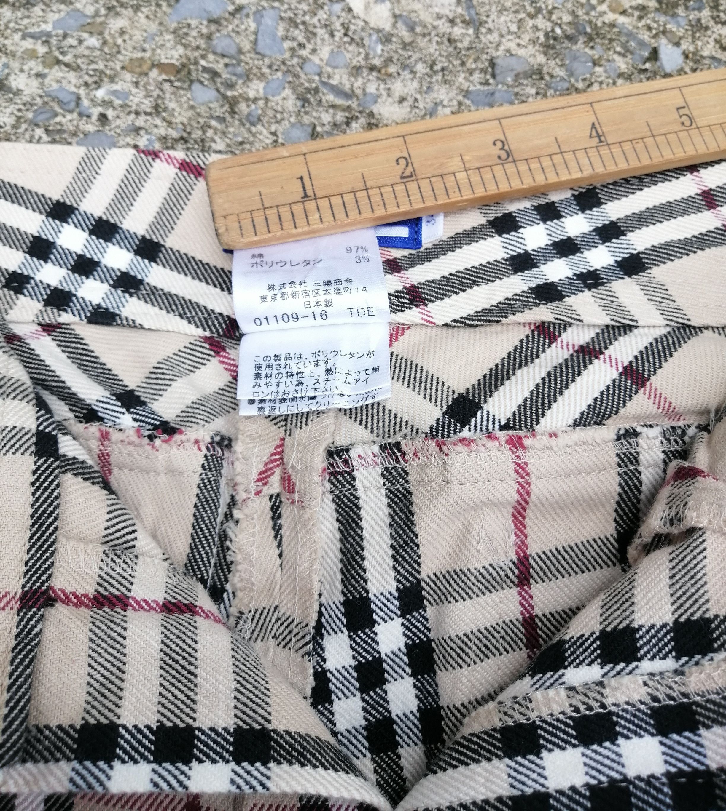 Burberry Burberry Nova Check Pant Size 26" / US 2 / IT 38 - 9 Thumbnail