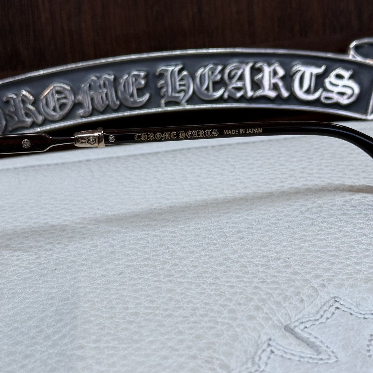 Chrome Hearts Chrome Hearts VERTICAL SMILE II 1/1 Sunglasses Size ONE SIZE - 8 Thumbnail