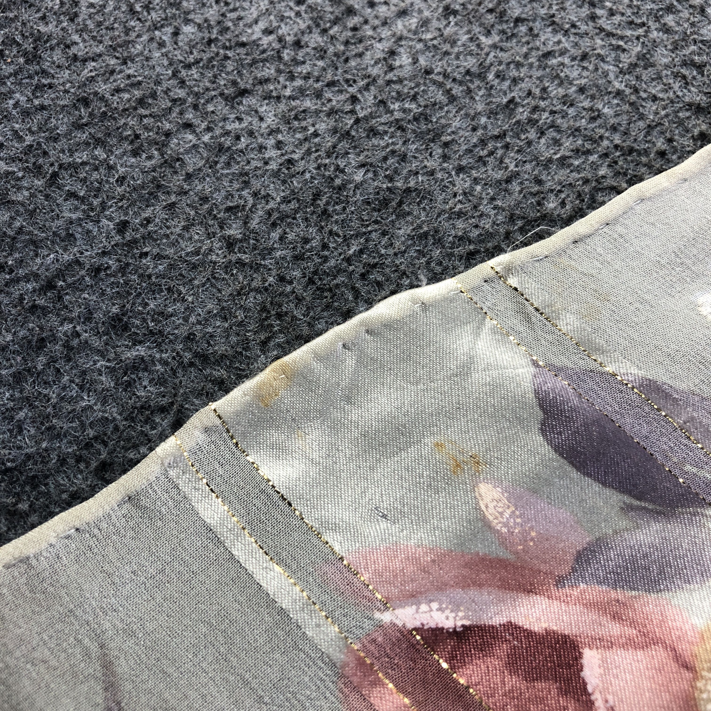 Mila Schon Mila Schon Floral Hand Rolled Silk Scarf M1009 Size ONE SIZE - 14 Thumbnail