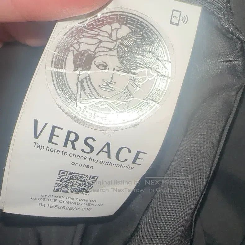 Versace Versace Black liquid leather coat Size US M / EU 48-50 / 2 - 6 Thumbnail