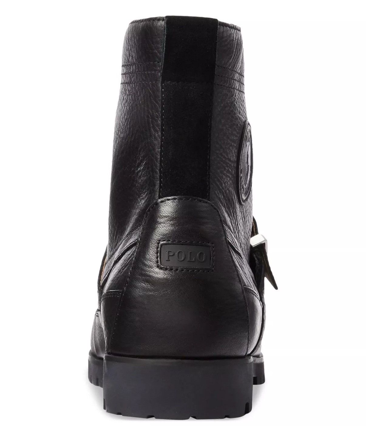 Polo Ralph Lauren Polo Ralph Lauren Men’s Ranger Tumbled Leather Black 9.5D Size US 9.5 / EU 42-43 - 2 Thumbnail