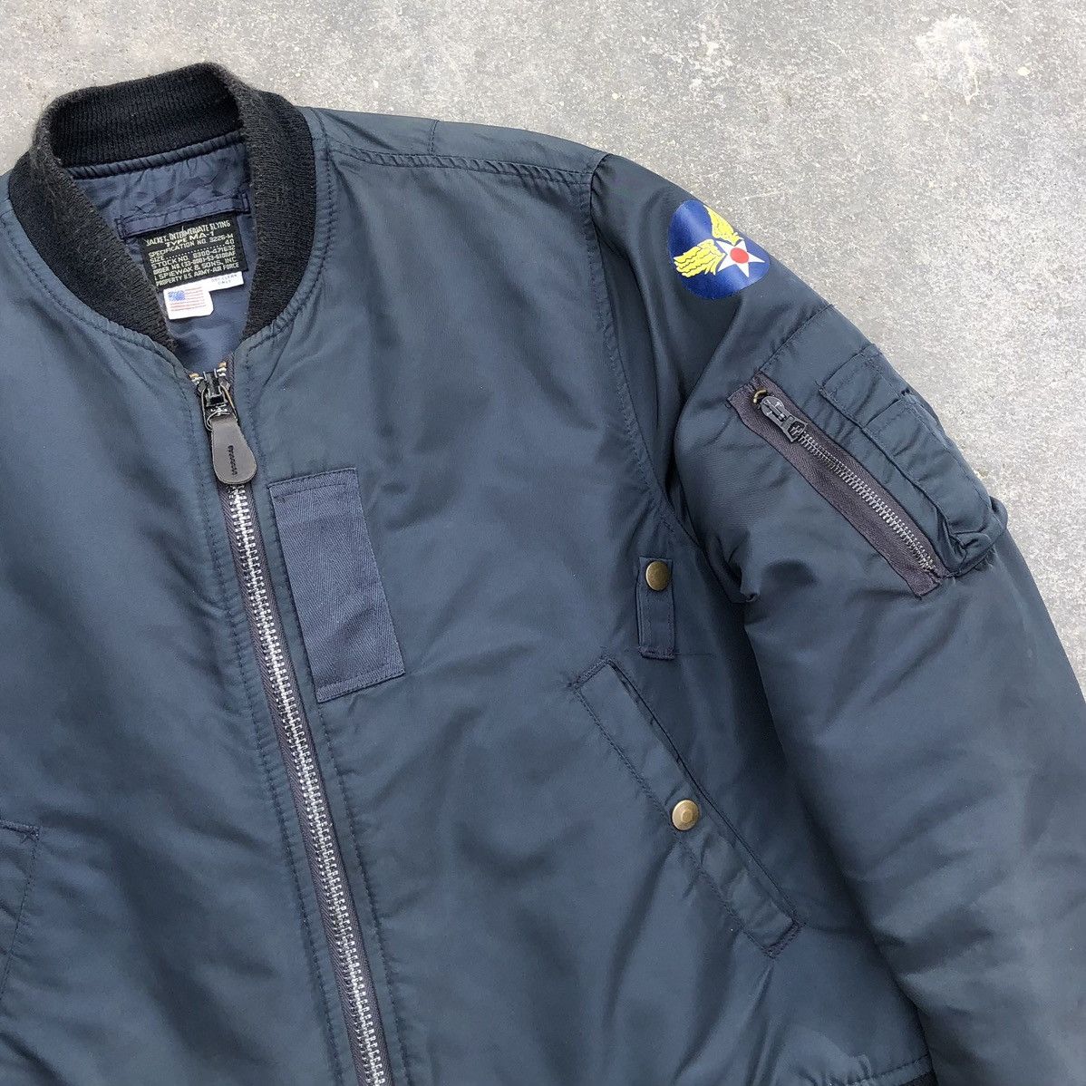 I. Spiewak And Sons Vintage I.Spiewak & Sons.InC Intermediate Ma1 Bomber Jacket Size US M / EU 48-50 / 2 - 4 Thumbnail
