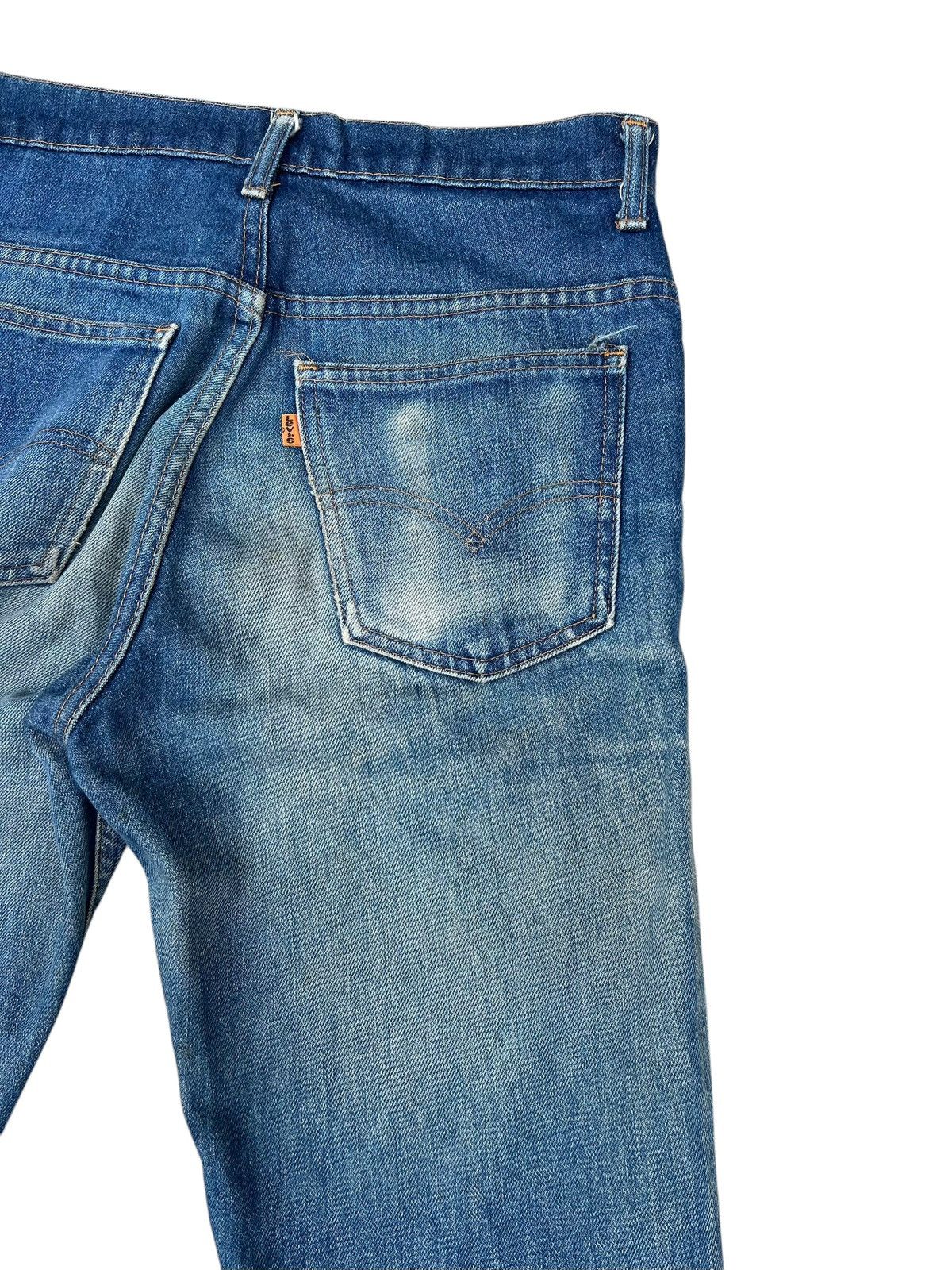 Levi's Dirty Mud VTG 1991 Levi’s 646 Distress Denim Bootcut Jeans Size US 29 - 16 Thumbnail