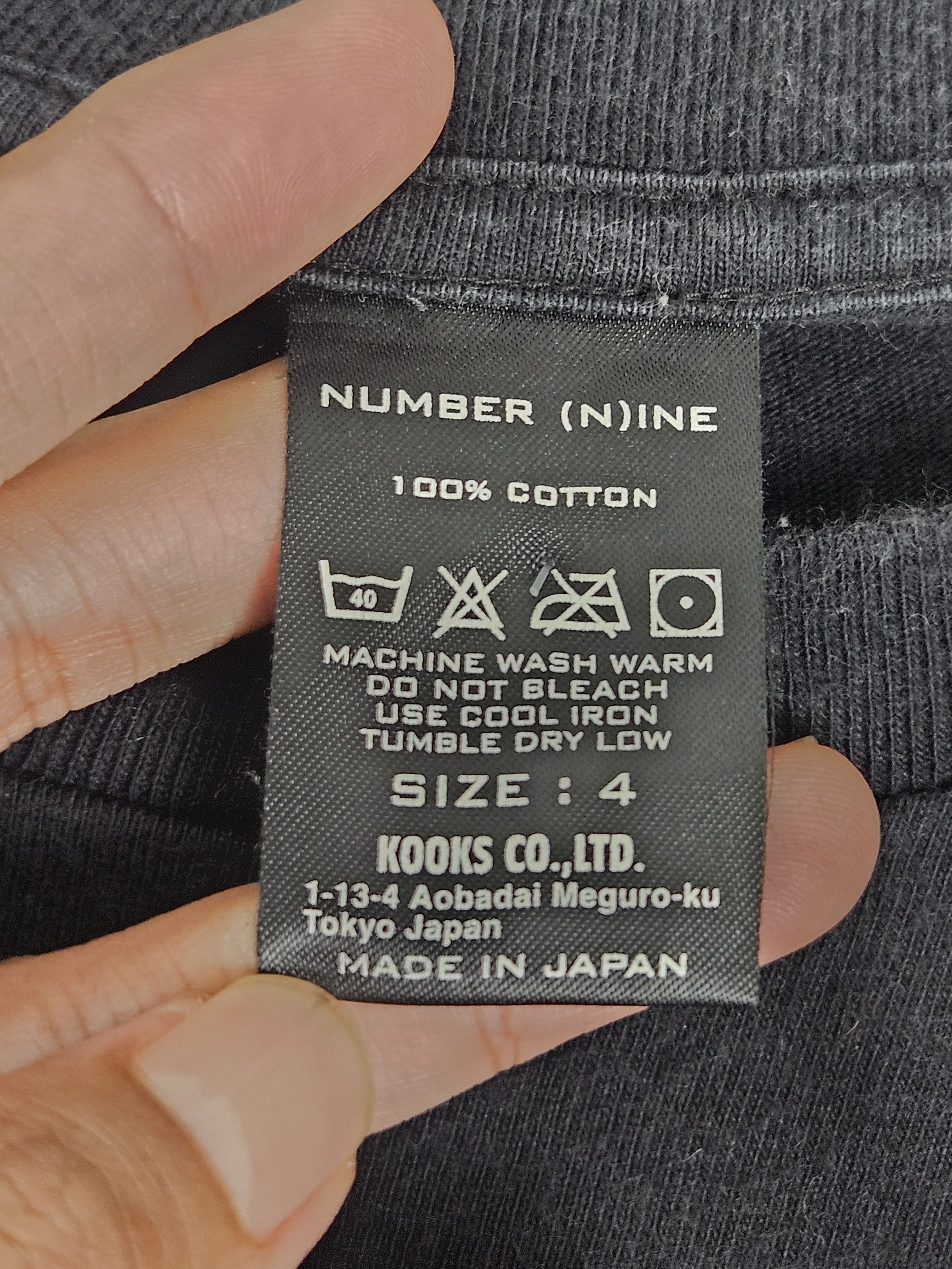 Number (N)ine Number Nine Rolling Stones pocket shirt Size US XL / EU 56 / 4 - 4 Thumbnail