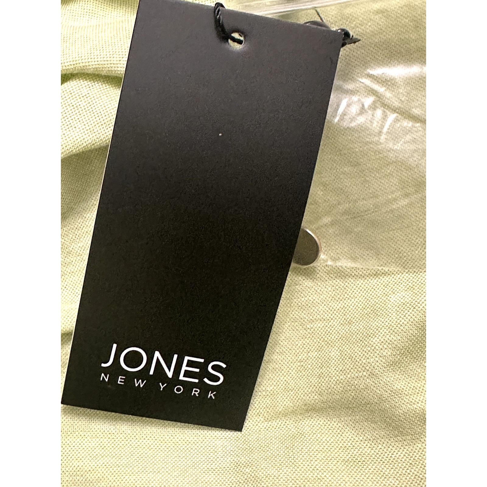 Jones New York Jones New York Sleeveless Tank Top Placket Yellow Green W M Size M / US 6-8 / IT 42-44 - 8 Thumbnail