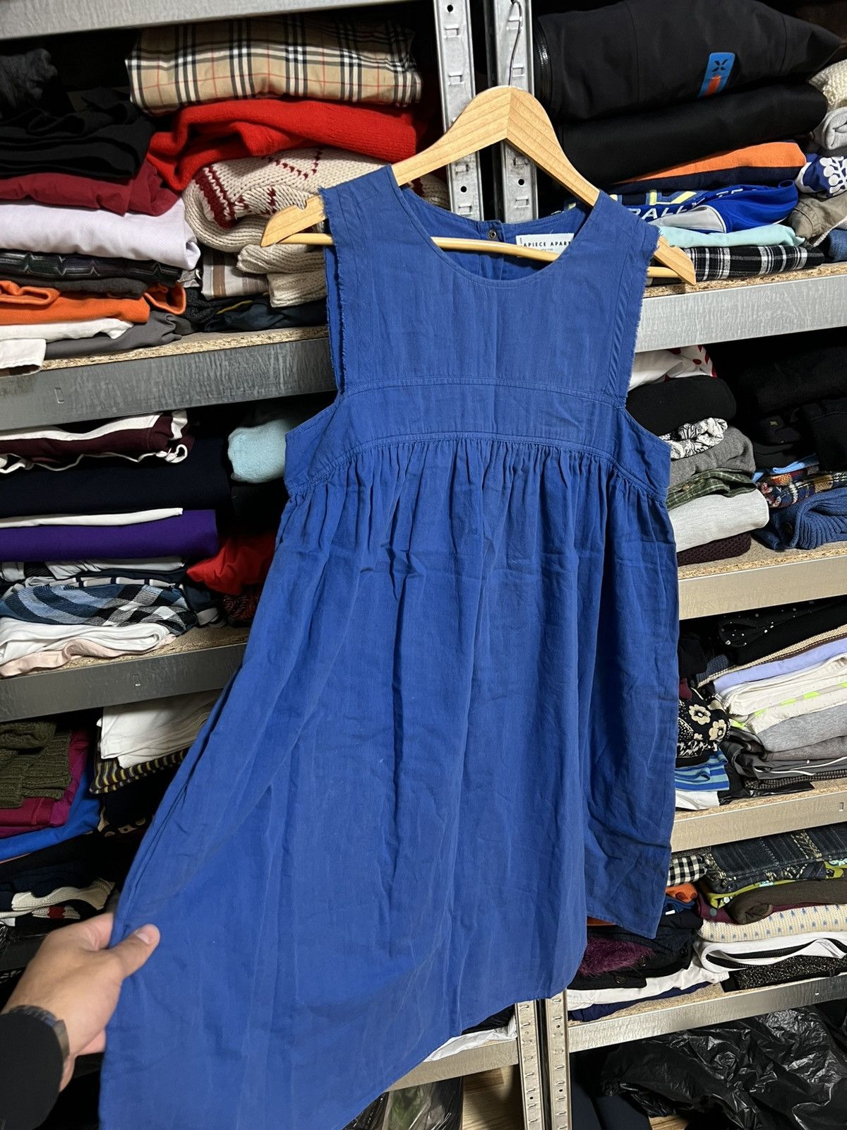 Apiece Apart × Vintage Vintage Apiece Apart NY Midi Tank Dress Sleeveless Size S Size S / US 4 / IT 40 - 4 Thumbnail