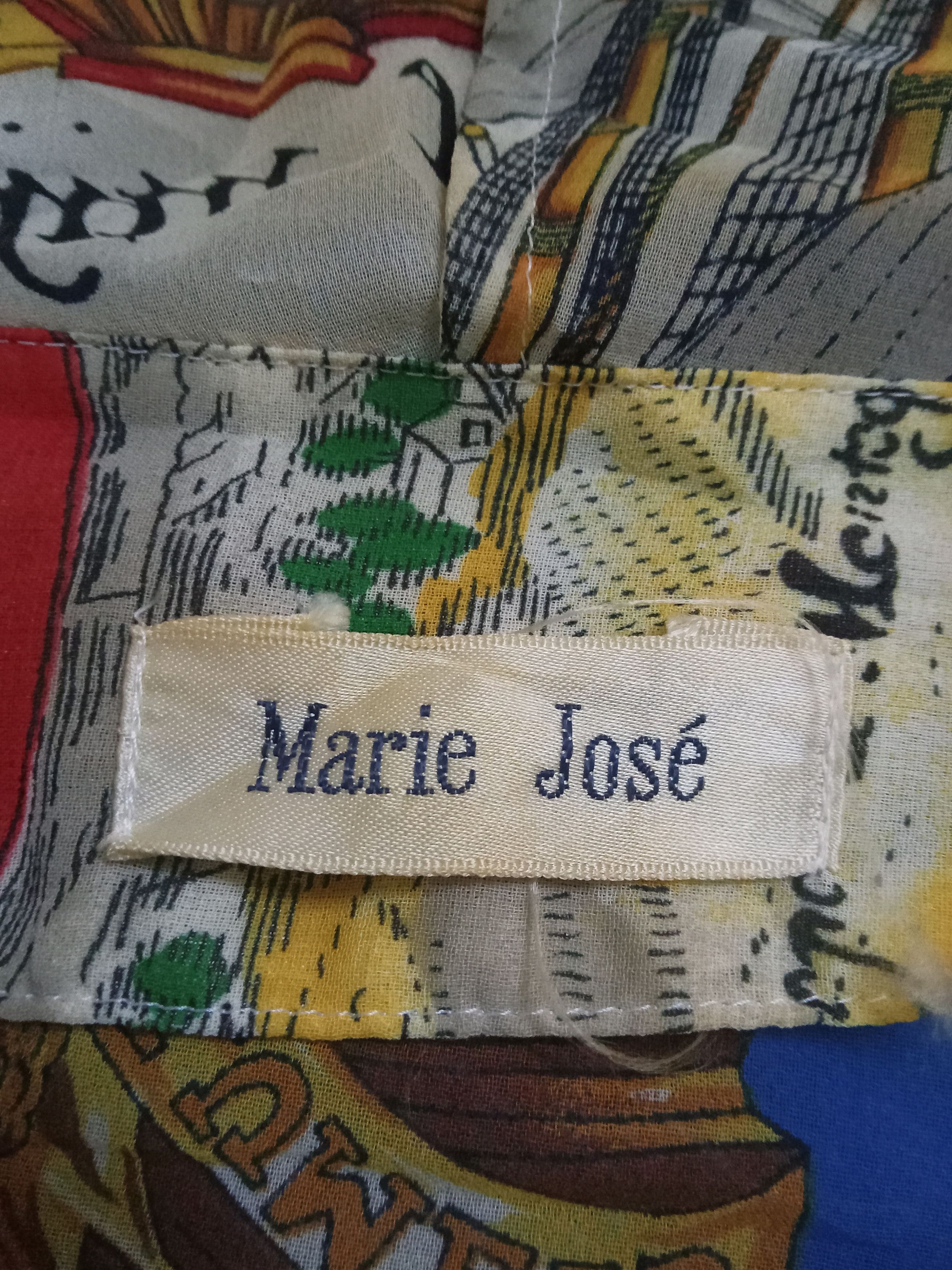 Japanese Brand Marie Jose Extremely Rare Design Vintage Crop Top Hoodie Size US M / EU 48-50 / 2 - 5 Thumbnail