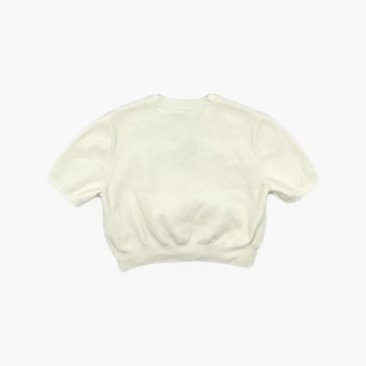 Alexander Wang Alexander Wang SS24 Ribbed Short Sleeve Knit Top - Size M / US 6-8 / IT 42-44 - 3 Thumbnail