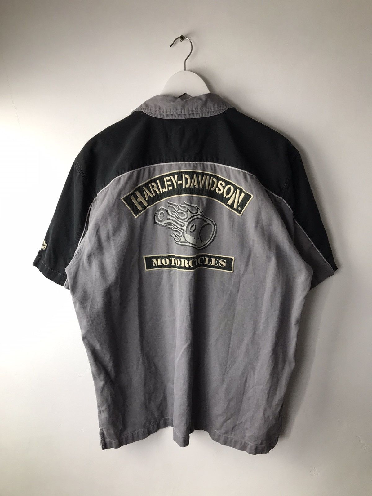 Harley Davidson × Vintage Harley Davidson Short Sleeve Pop Shirt,Activewear,Biker Size US XL / EU 56 / 4 - 9 Thumbnail