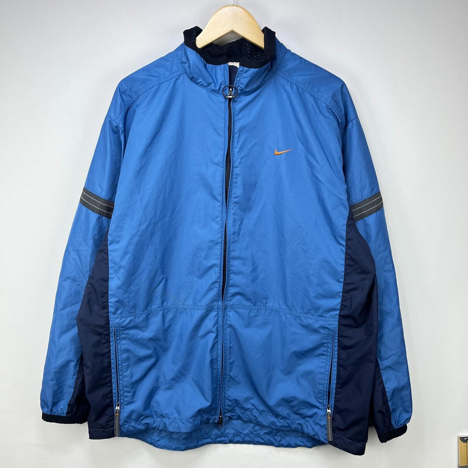 Nike Vintage 90s Nike F.I.T. Windbreaker Track Jacket XL Size US XL / EU 56 / 4 - 1 Thumbnail