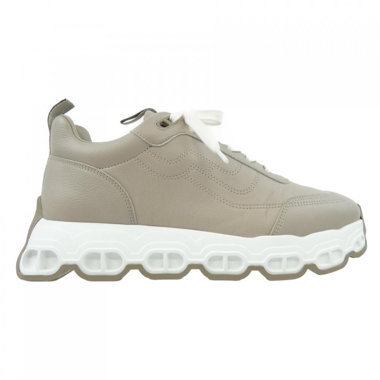 Hermes Hermes Hermès Impulse Chaine d'Ancre Chevre Sport Sneakers Leather Shoes DUTY FREE for USA Size ONE SIZE - 1 Thumbnail