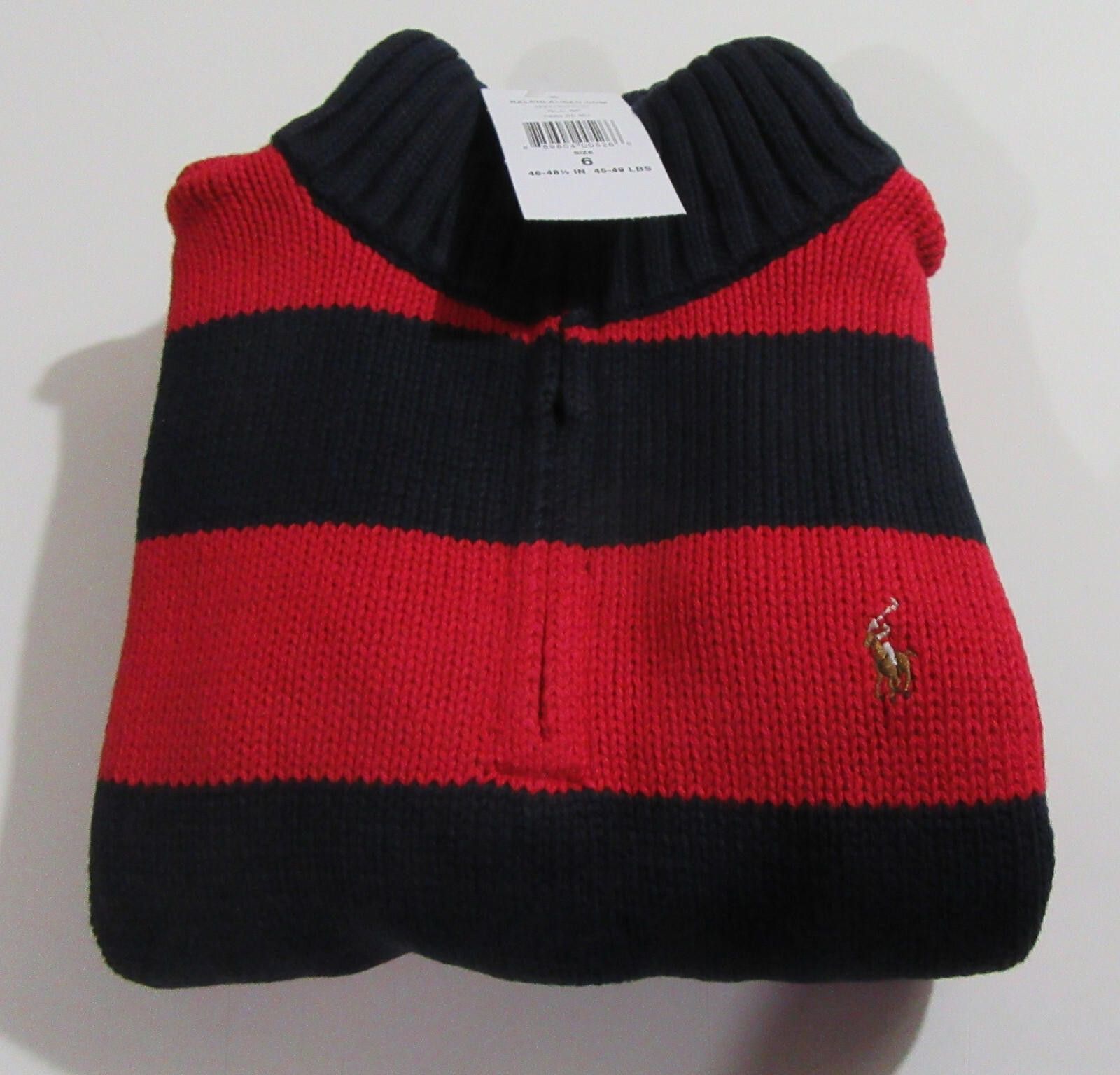 Polo Ralph Lauren Polo Ralph Lauren Boys Quarter Zip Sweater Size 6 NWT Size US XXS / EU 40 - 5 Thumbnail