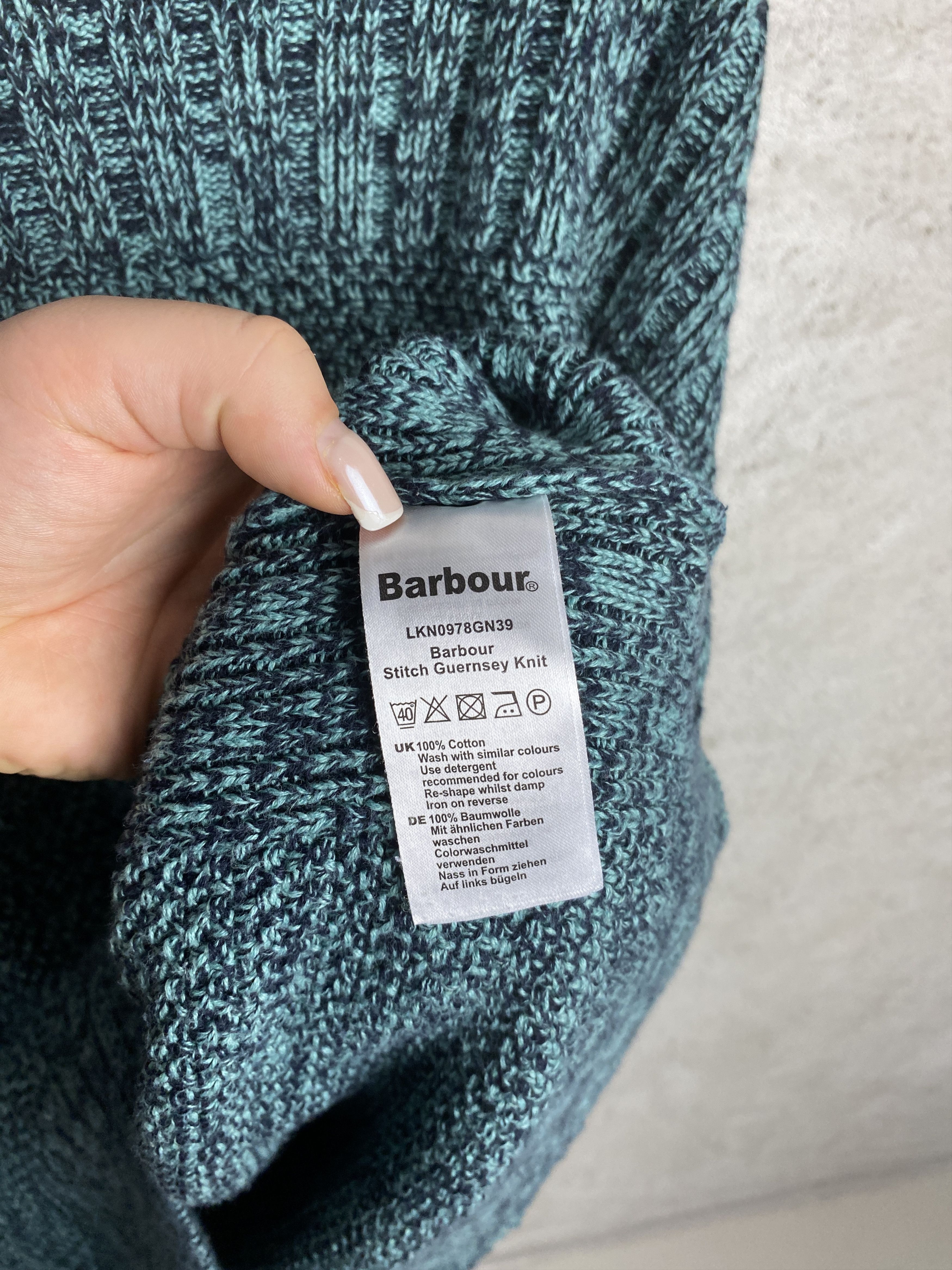 Barbour Barbour Stitch Guernsey Knit casual sweater knitwear Size M / US 6-8 / IT 42-44 - 4 Thumbnail