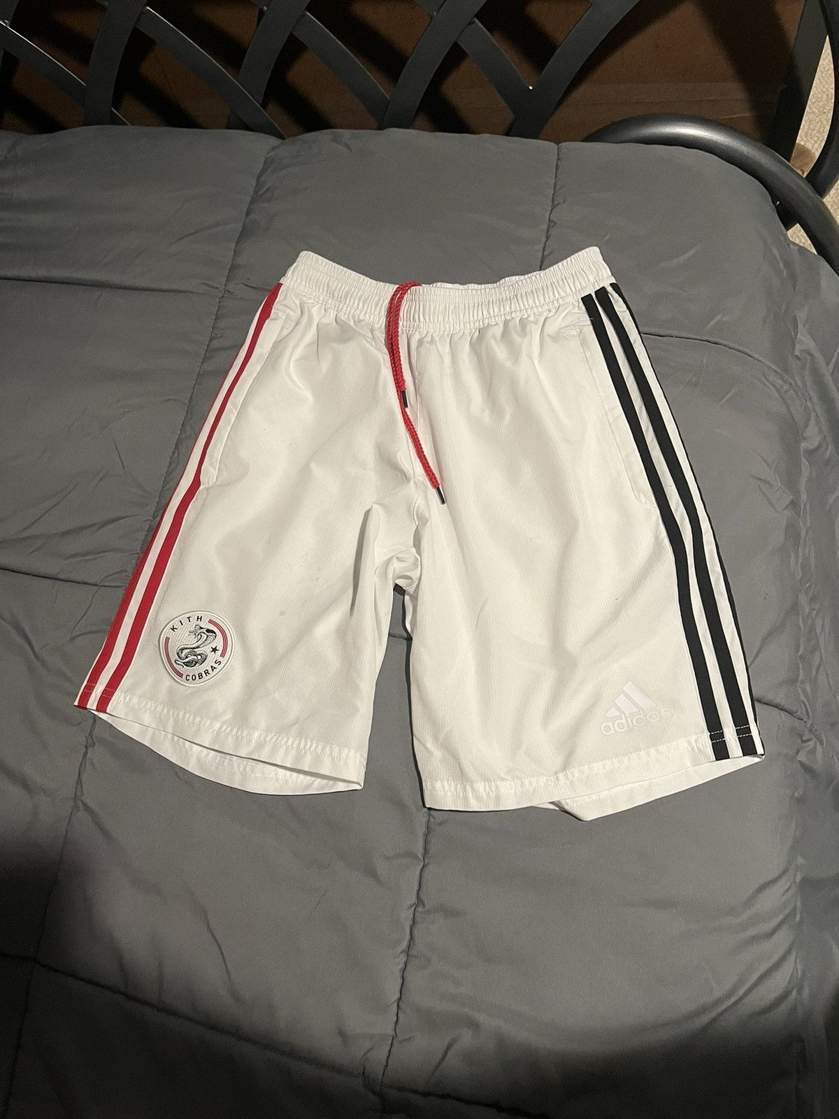 Adidas Kith x Adidas Florida Cobras Logo Shorts | Grailed