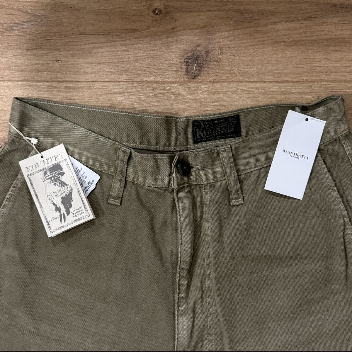 KATSURAGI PORT BAGGY PANTS(CHAMPETRE REMAKE)