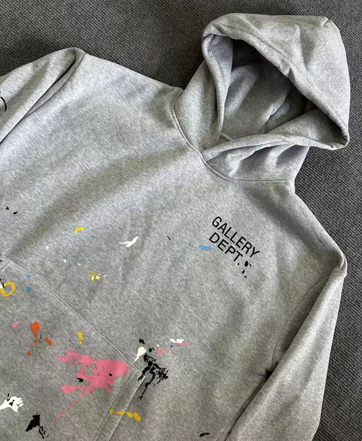 Other Retro Autumn Winter American Graffiti Paint Pullover Hoodie Size US XL / EU 56 / 4 - 4 Thumbnail