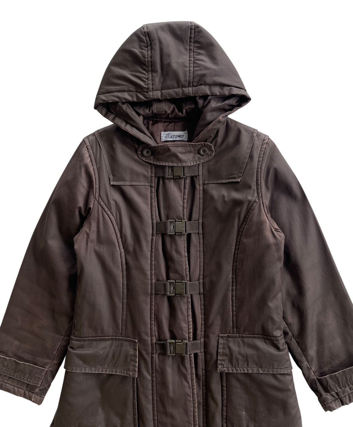 Atomic Atomic Waxed Parka Hooded Jacket Size M / US 6-8 / IT 42-44 - 5 Thumbnail