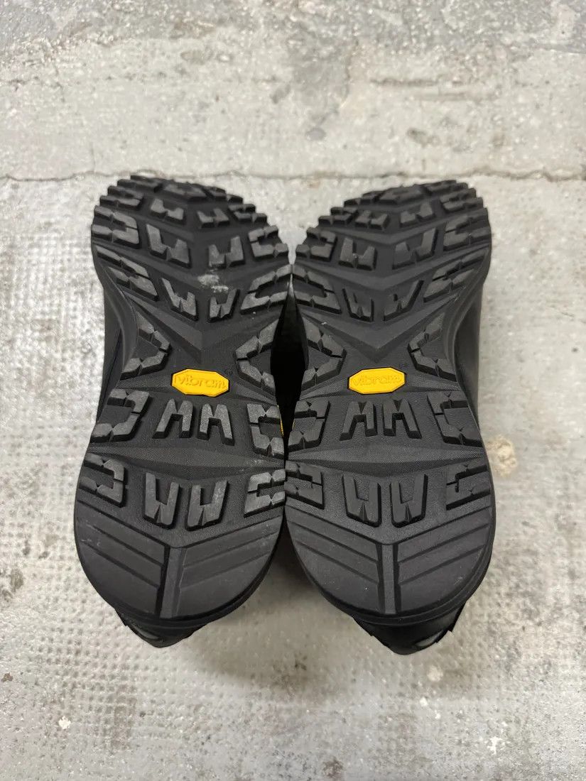 Acne Studios × Vintage Acne Studios Black Akme Military Vibram Horse Leather Sneakers Size US 8 / EU 41 - 3 Thumbnail