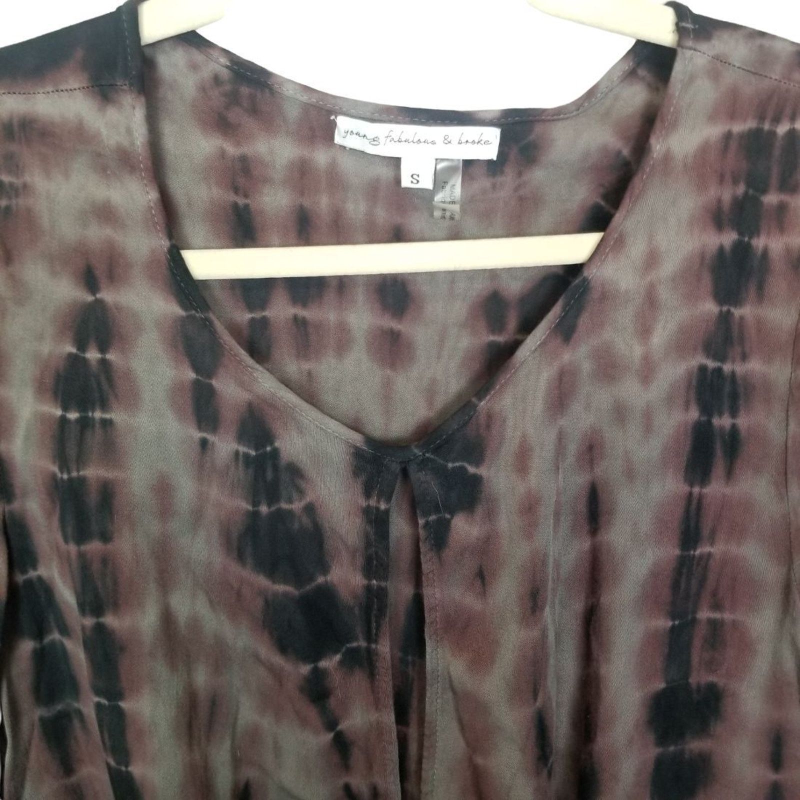 Young Fabulous & Broke Young Fabulous Broke Womens Jayden Tie Dye Top Size S Boho Size S / US 4 / IT 40 - 3 Thumbnail