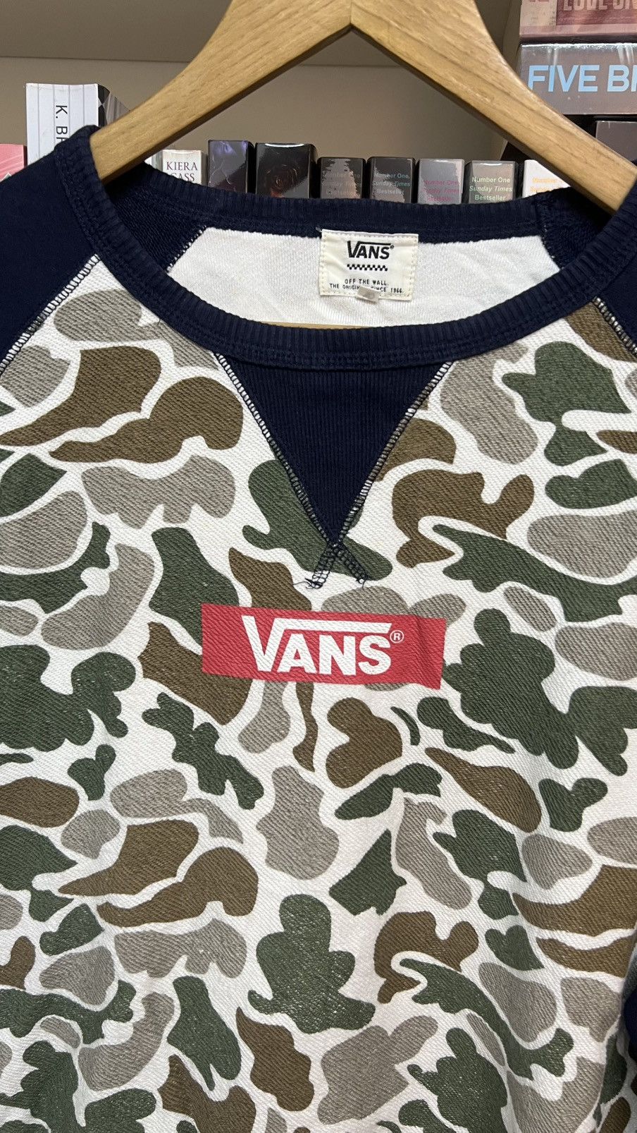 Vans VANS Skateboard Camo Sweatshirt Size US L / EU 52-54 / 3 - 4 Thumbnail
