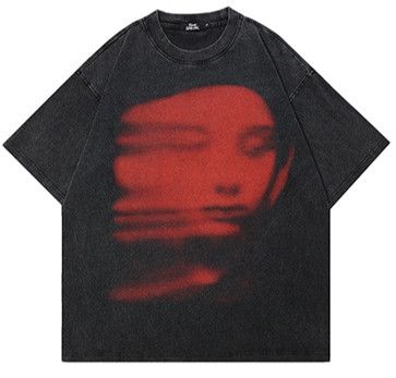 Vintage Matrix Faces Design Graphic Tees