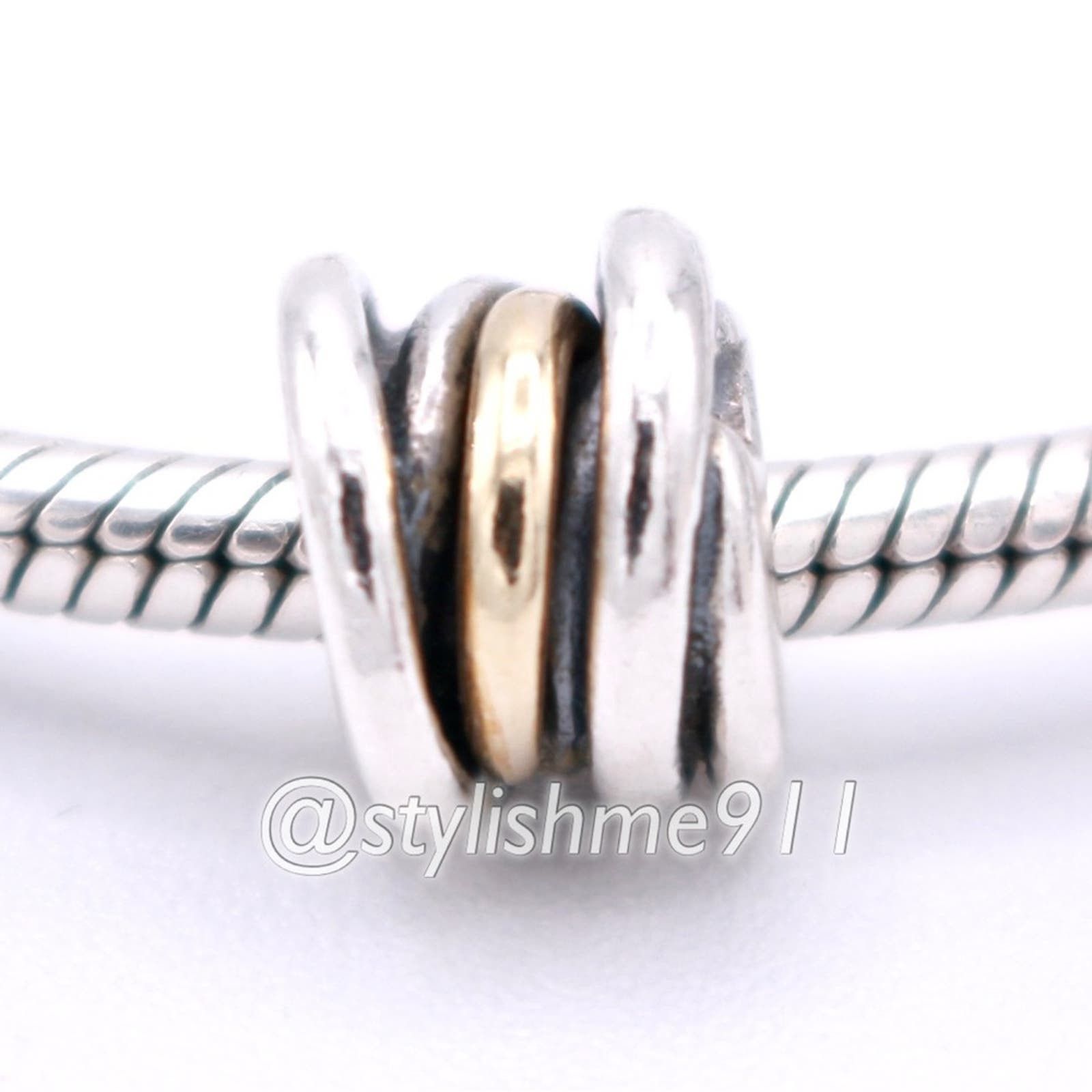 image of Authentic Pandora Ring Cluster Charm - 790153 in Silver, Women's
