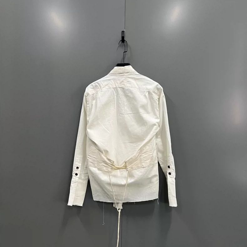 Greg Lauren greg lauren Off white fake two shirts 2506-Nextarrow Size M / US 6-8 / IT 42-44 - 2 Thumbnail