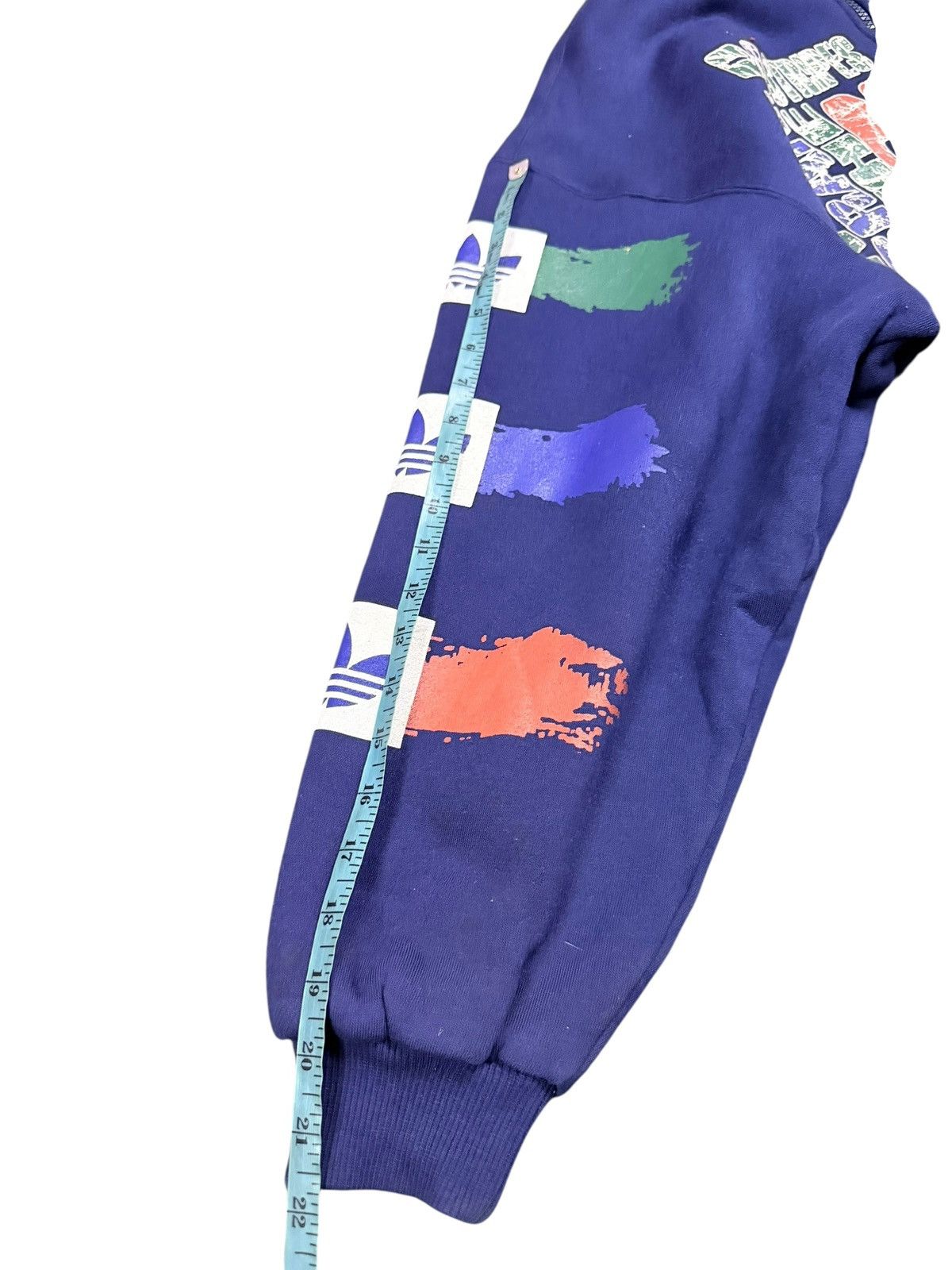 Adidas Vtg🌟Adidas Big Logo Sherpa Inner Hoodies Zipper Jacket Size US M / EU 48-50 / 2 - 18 Thumbnail