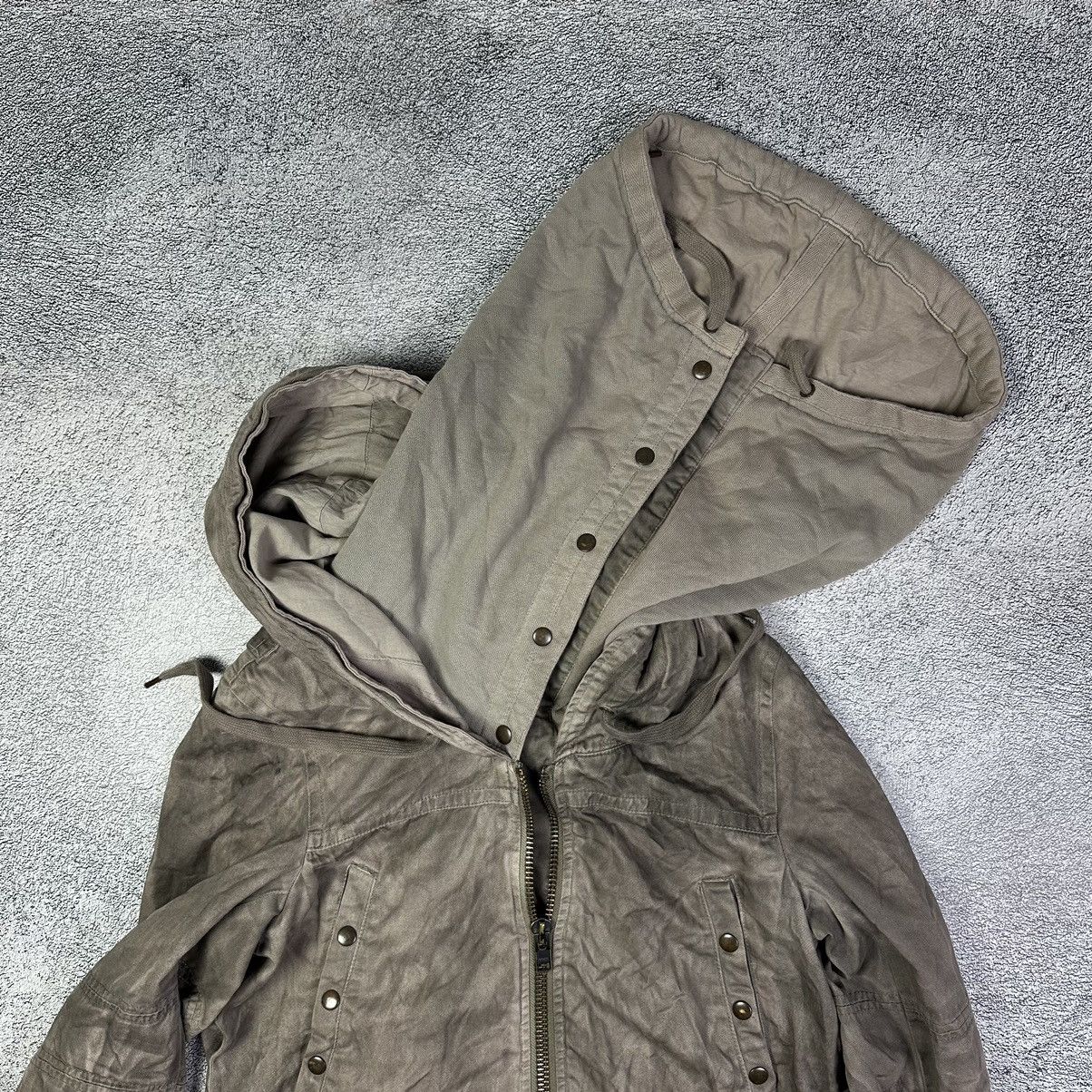 Allsaints AllSaints Parka Jacket Gray Faded Avant Garde Size US M / EU 48-50 / 2 - 8 Thumbnail