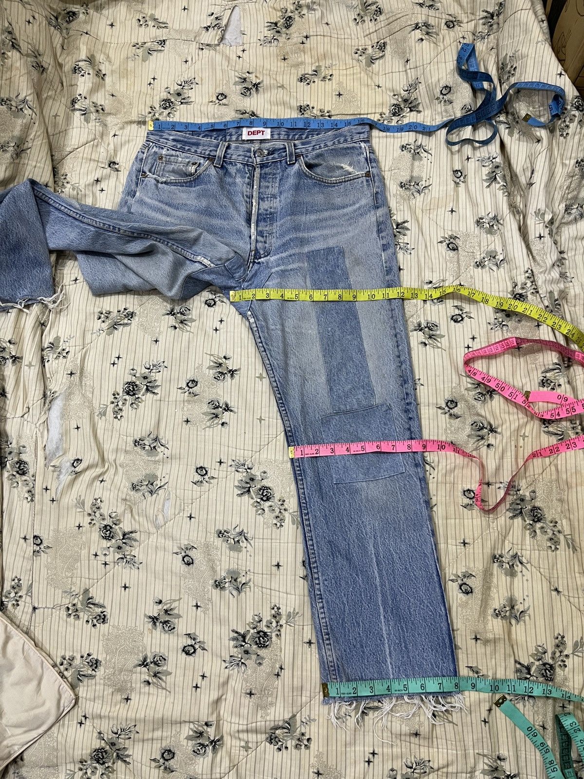Levi's 🔥🔥🔥RARE LEVIS X DEPT JAPAN DENIM Size US 33 - 21 Thumbnail