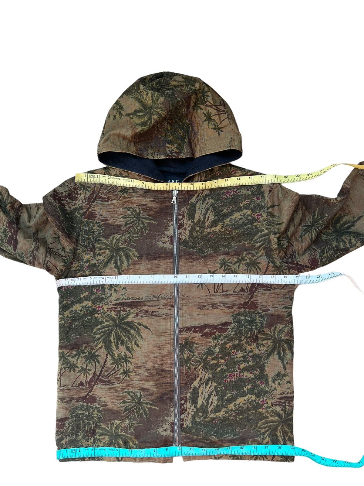 A.P.C. Archive 1999 A.P.C. France Waxed Canvas Tropical Hood Jacket Size US S / EU 44-46 / 1 - 3 Thumbnail